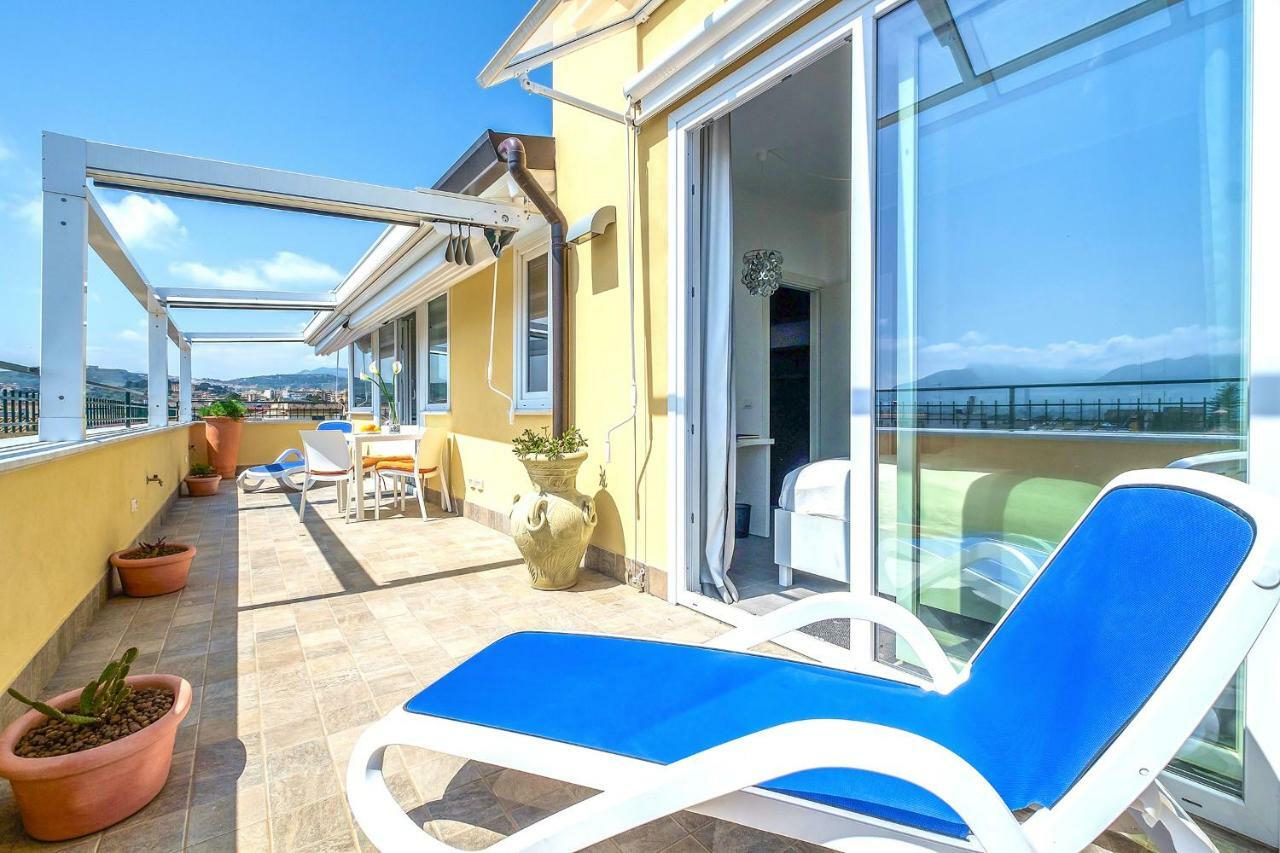 Appartement Solemar Sicilia - Casa Panorama à Santa Flavia Extérieur photo